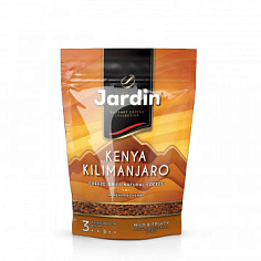 Кофе растворимый JARDIN KENYA KILIMANJARO сублимированный 150г пакет