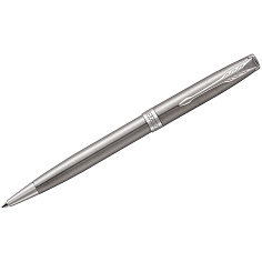 Ручка автом PARKER SONNET CORE K526 Stainless Steel CT M черн поворот механизм 1931512/S0809240
