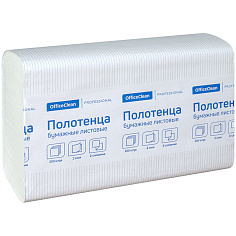 Полотенце бум Z-сложение 2сл 20пач/уп 200л 24х21,5см OFFICECLEAN PROFESSIONAL