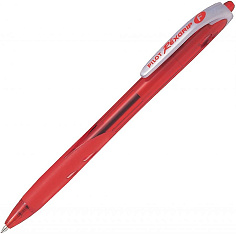 Ручка автом PILOT BPRG-10R-F REX GRIP 0,7мм/резин упор/красный