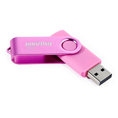 Флеш-память 16Гб USB 2.0 SMART BUY TWIST пурпурный