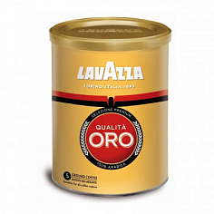 Кофе молотый LAVAZZA QUALITA ORO 250г ж/б