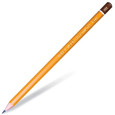 Карандаш черногр 2Н б/ластика дерево шестигранный KOH-I-NOOR 1500