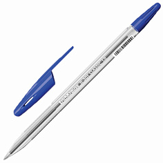Ручка шарик синяя рез/грип софт-тач 0,35мм CUTE MONSTER