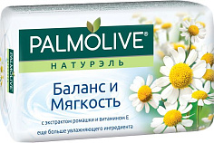 Мыло туалетное 90г PALMOLIVE Баланс и мягкость с экстрактом ромашки и вит Е