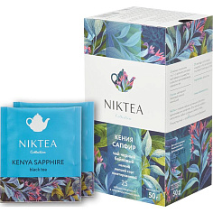 Чай черный NIKTEA КЕНИЯ САПФИР 25 пакетиков