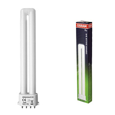 Лампа люминесцентная 11Вт цоколь 2G7 OSRAM DULUX S 11W/21-840 U-образная холодный свет