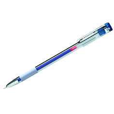 Ручка гелевая синяя игол/након 0,3мм BERLINGO STANDART