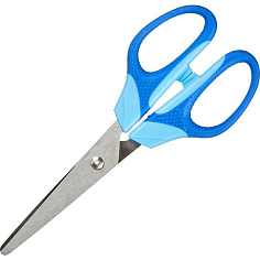 Ножницы 180мм ATTACHE ERGO&SOFT синие/прорезин ручки