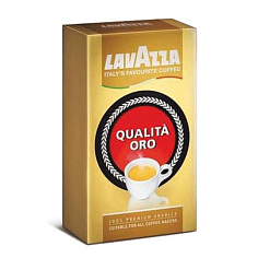 Кофе молотый LAVAZZA QUALITA ORO 250г вакуум уп