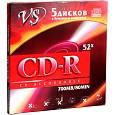 Диск CD-R VS 700Mb 52х конверт