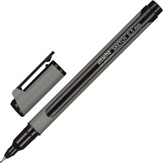 Ручка линер 0,5мм черная ATTACHE SELECTION