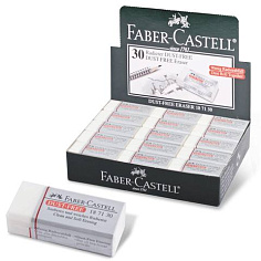 Ластик 41х18,5х11,5мм FABER-CASTELL DUST-FREE в картонном держателе 187130