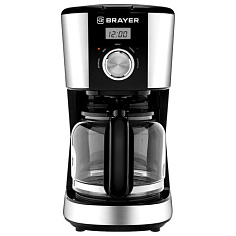 Кофеварка капельная BRAYER BR1122 900Вт 1,5л черная