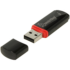 Флеш-память 16Гб USB 2.0 SMART BUY CROWN черный