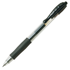 Ручка гелевая PILOT BL-G2-5 (EF) черный автом