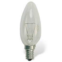 Лампа накаливания 60Вт E14 СТАРТ ДС свеча прозр колба