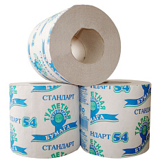 Бумага туалетная 1сл 30м серая ЭКОНОМ 54