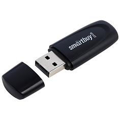 Флеш-память 32Гб USB 2.0 SMART BUY SCOUT черный