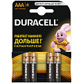 Батарейка AAA LR03 4шт/уп DURACELL BASIC 4BL 1,5В